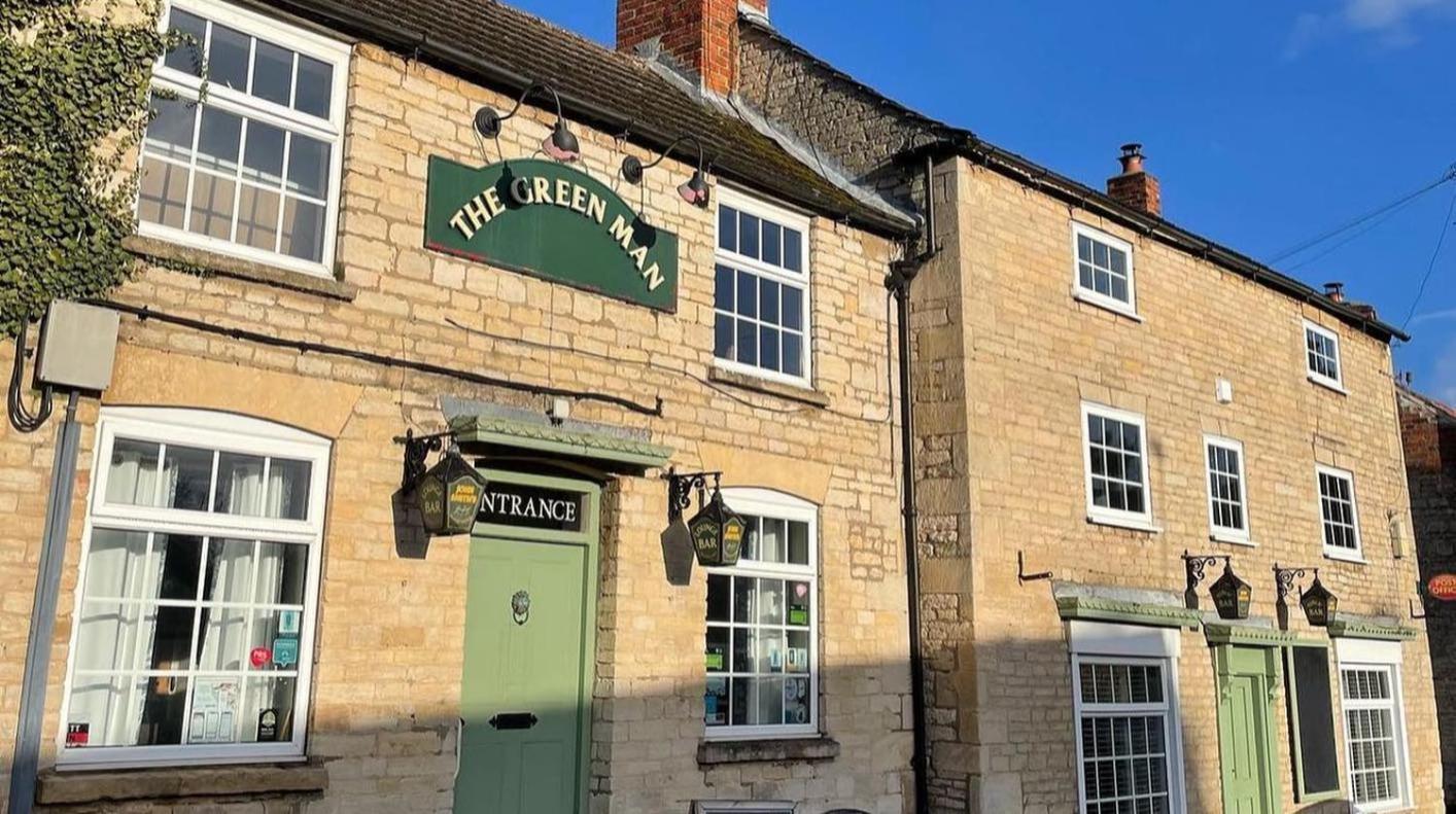 The Cottage Upstairs At The Green Man, Ropsley Exteriör bild